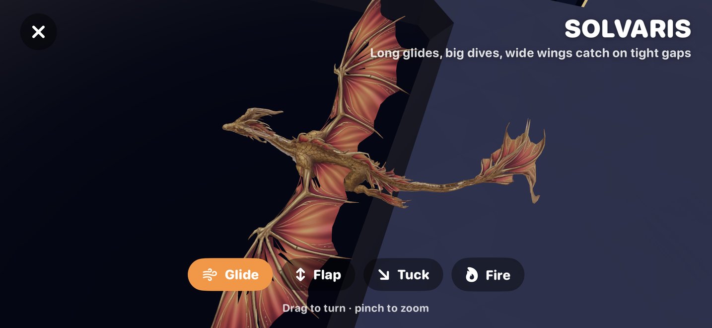 Solvaris, the golden premium dragon